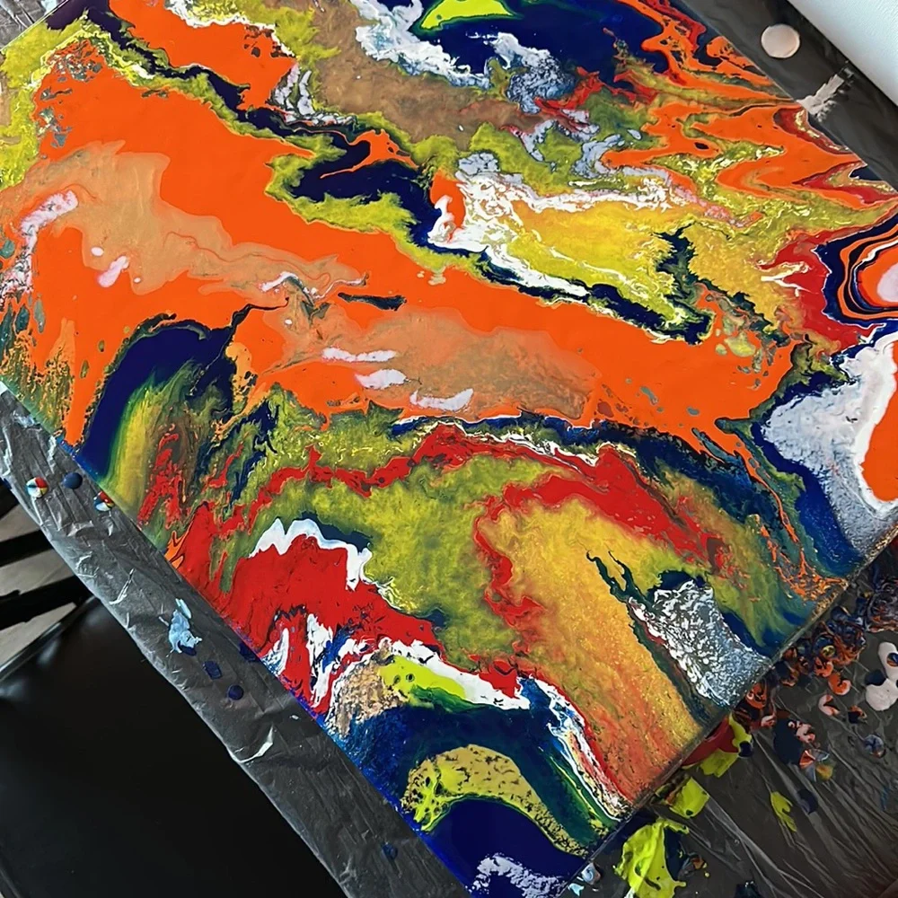 Original Acrylic on Canvas - Picture 2 of 3